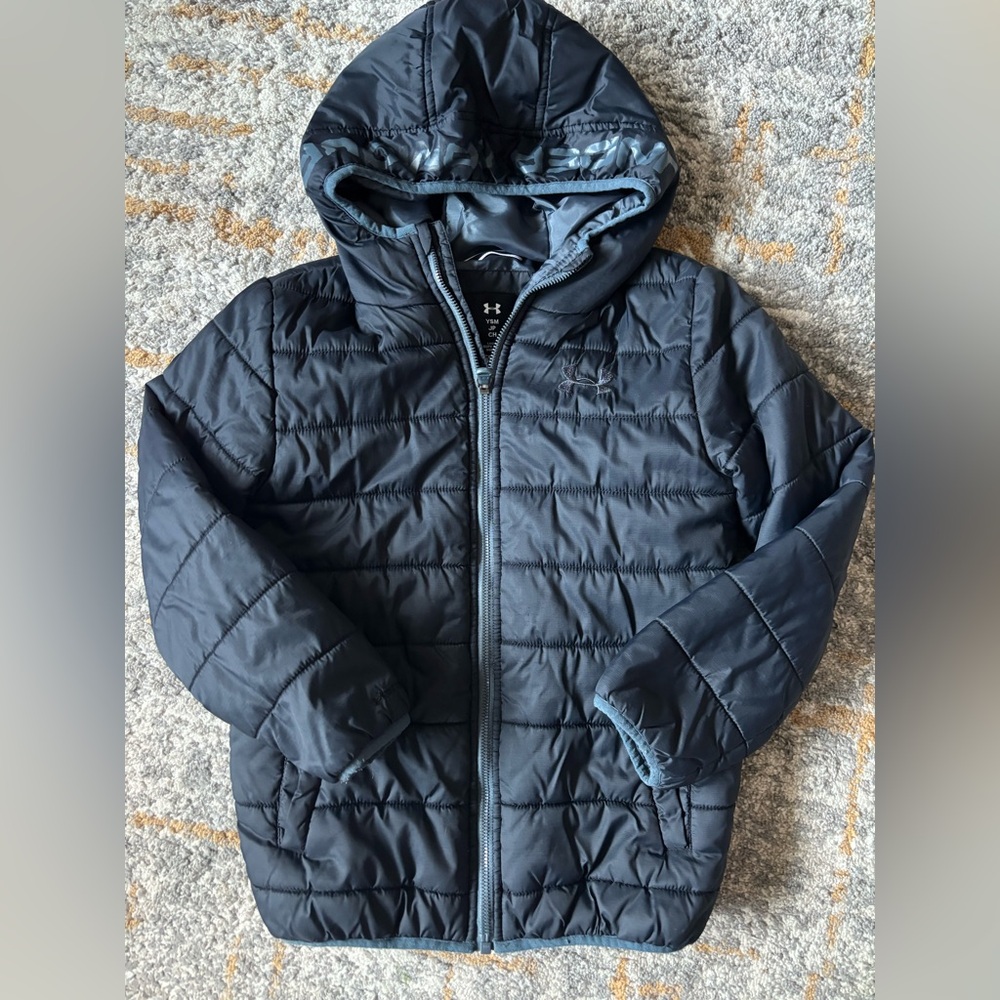 Under Armour Kids' Dark Gray Puffer Jacket